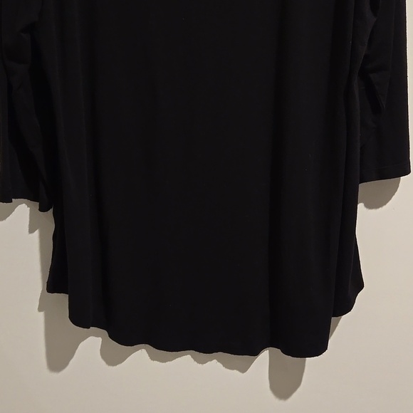 JM Collection black top. Size XL. - Picture 6 of 6